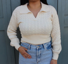 Load image into Gallery viewer, Sofia’s Cable Knit Sweater