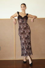 Load image into Gallery viewer, Lucille Leopard long dress
