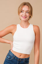 Load image into Gallery viewer, Ottoman Crew Tank Top Ivory
