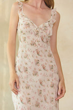 Load image into Gallery viewer, Blush Garden Midi dress