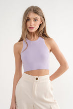 Load image into Gallery viewer, Ottoman Crew Tank Top Lilac