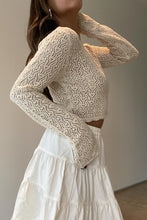 Load image into Gallery viewer, Kaylee Sheer Knit Top