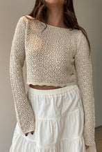 Load image into Gallery viewer, Kaylee Sheer Knit Top