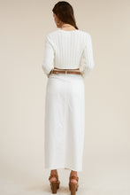 Load image into Gallery viewer, Claire Long denim skirt