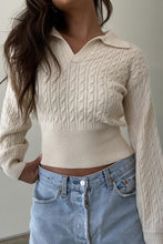 Load image into Gallery viewer, Sofia’s Cable Knit Sweater