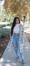 Load image into Gallery viewer, Acacia’s Long Plaid Jacket