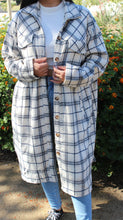 Load image into Gallery viewer, Acacia’s Long Plaid Jacket