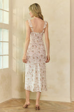 Load image into Gallery viewer, Blush Garden Midi dress
