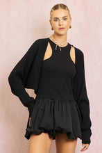 Load image into Gallery viewer, Aria Black Shrug
