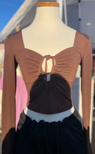 Load image into Gallery viewer, Reagan’s Tie Top - Chocolate
